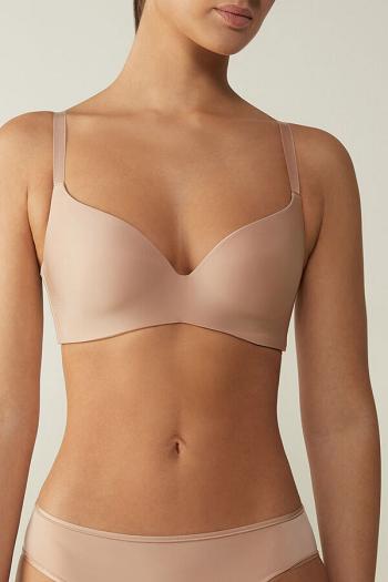 Intimssimi Adele Triangle Bra in Ultralight Microfiber Natural | USGND50468