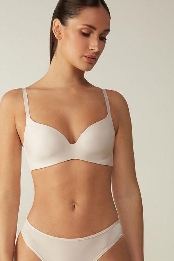 Intimssimi Adele Triangle Bra in Ultralight Microfiber Natural | XSGBH75230