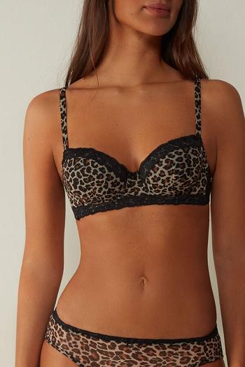 Intimssimi Animal Vibes Sofia Balconette Bra Black | DSGVO38502