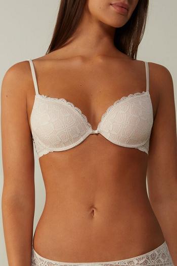 Intimssimi Bellissima Push-up Bra in Lace Natural | YSGVQ80416