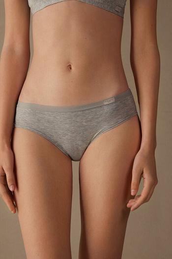 Intimssimi Cozy Panties in Cotton Grey | BSGSO89162