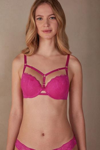 Intimssimi Fearless Femininity Elettra Super Push-up Bra Pink | MSGFT19761