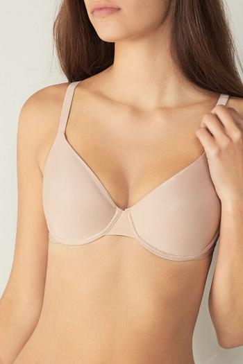 Intimssimi Francesca Ultralight Microfiber Balconette Bra Natural | SGNEJ92397