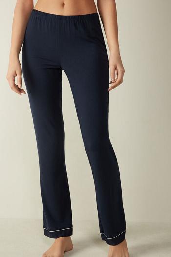 Intimssimi Long Micromodal Trousers Blue | LSGTR76699