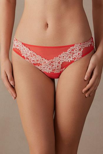 Intimssimi Pretty Flowers Brazilian White | SGEAH57970