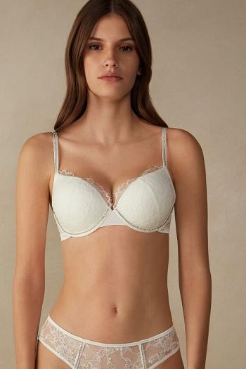 Intimssimi Shine High Like Stars Elettra Super Push-up Bra White | YSGGT13206