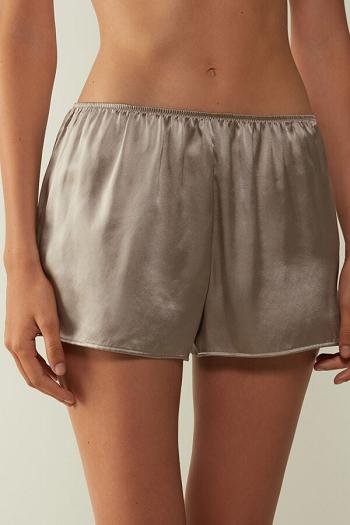 Intimssimi Smooth Silk-Satin Shorts Natural | YSGGT62499