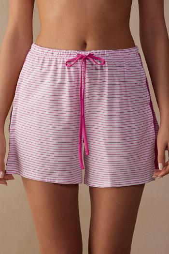 Intimssimi Strawberry Milkshake Shorts in Supima® Cotton Pink | GSGUC62919