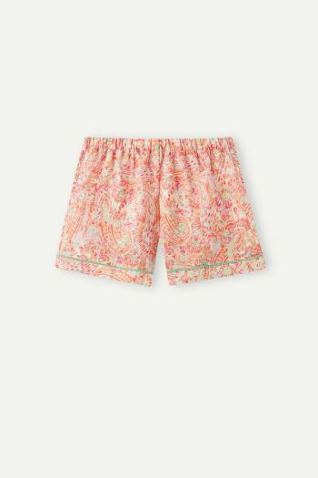 Intimssimi Summer Journey Linen Shorts Multicolor | GSGEC74806