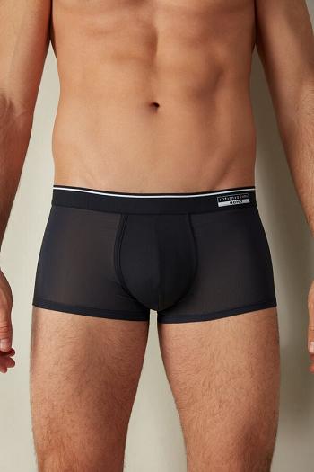 Intimssimi Super Fresh Micro-mesh Boxers Black | GSGUC91483