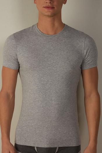 Intimssimi T-shirt in Stretch Supima® Cotton Grey | SSGVO52000