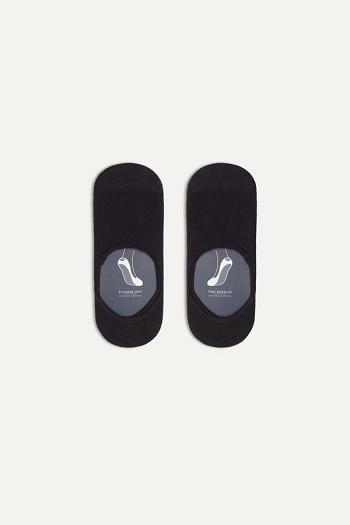 Intimssimi Terrycloth Shoe Liners Black | YSGGT27916