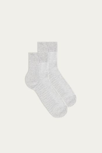 Intimssimi Terrycloth Short Socks Grey | GSGUC68574