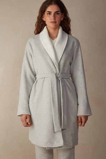 Intimssimi Warm Cuddles Robe Grey | SGICD16795