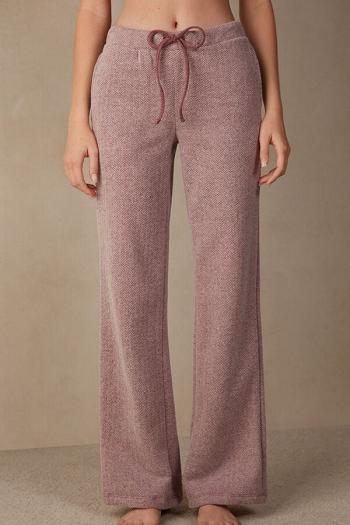 Intimssimi Winter Candies Full Length Sweatpants Dark Pink | GSGUC88812