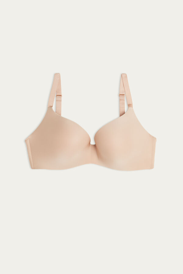 Intimssimi Adele Triangle Bra in Ultralight Microfiber Natural | USGND50468