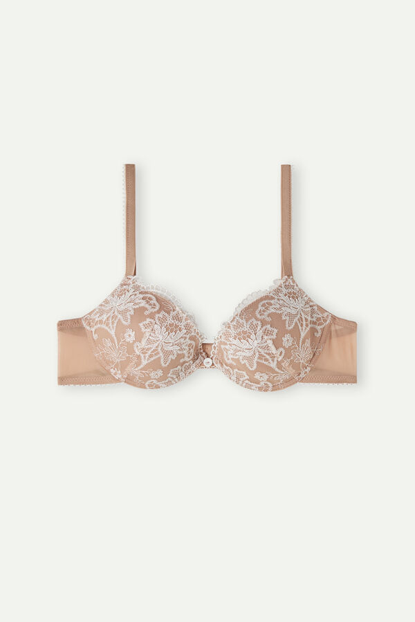 Intimssimi Bellissima Lovely Day Push-up Bra Natural | SGQCS62840