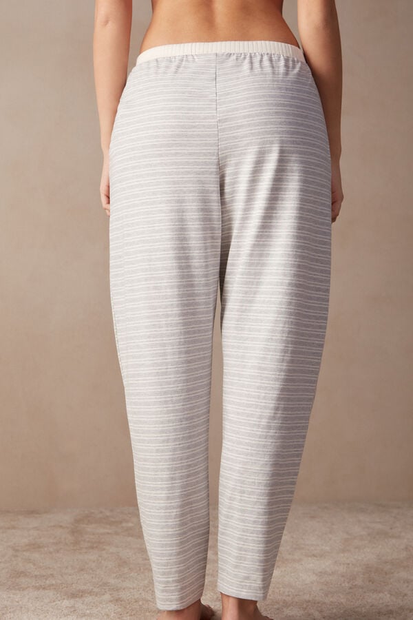 Intimssimi Casual Sunday Full Length Pants White | LSGTR42616