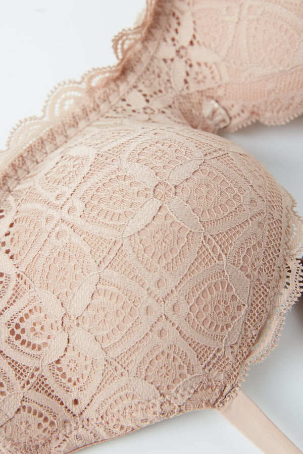 Intimssimi Claudia Balconette Bra in Lace Natural | GSGUC63325