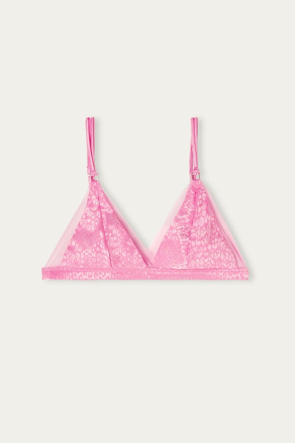 Intimssimi Cool Minimal Emma Triangle Bra Pink | SGZDE55821