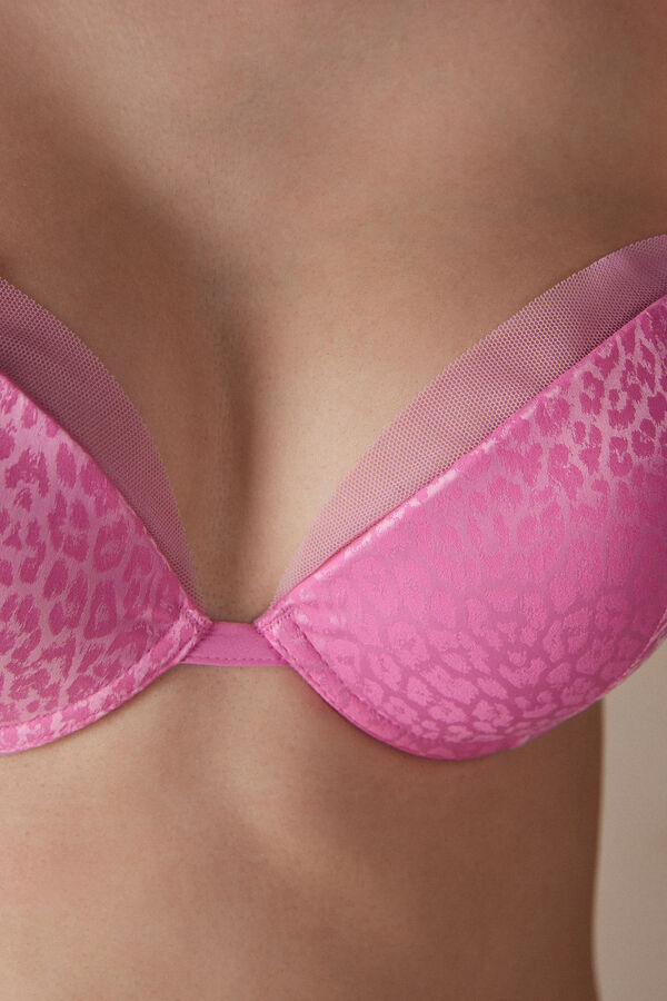 Intimssimi Cool Minimal Simona Super Push-up Bra Pink | USGND54330