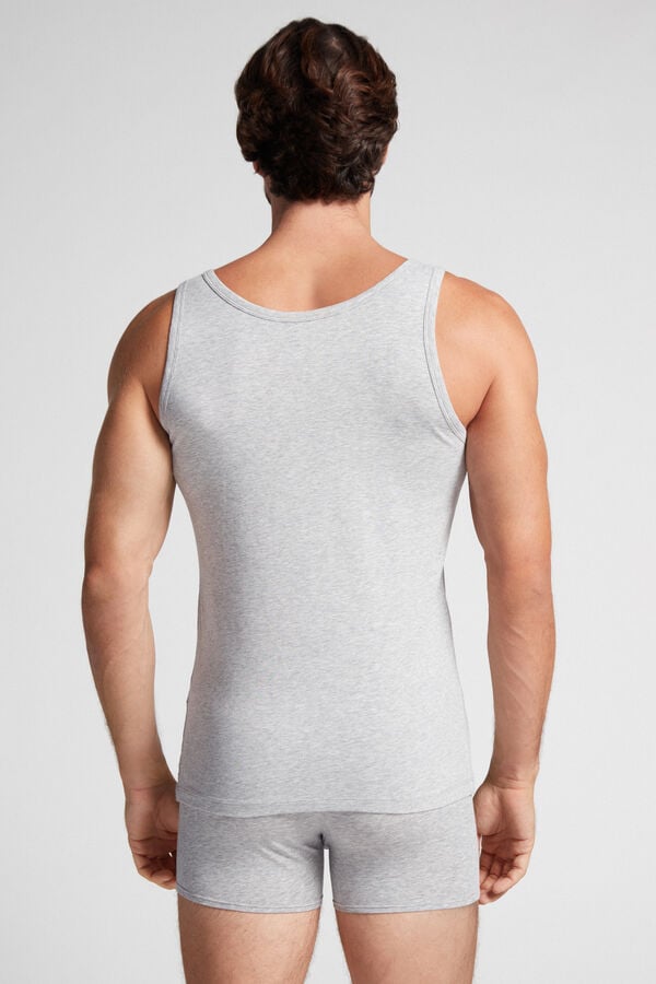 Intimssimi Crew Neck Tank Top Grey | PSGER91991