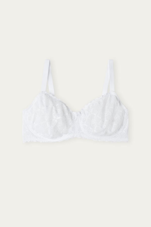 Intimssimi Daniela Balconette Bra in Lace White | YSGGT74235