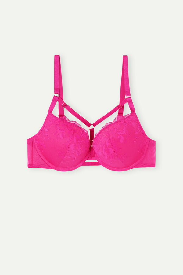 Intimssimi Fearless Femininity Elettra Super Push-up Bra Pink | MSGFT19761