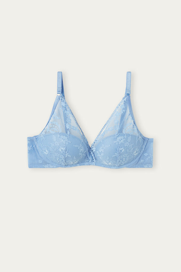 Intimssimi Feeling Beautiful Giorgia Balconette Bra Light Blue | YSGVQ89326