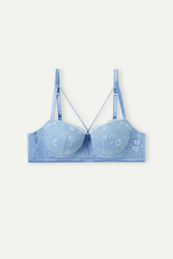 Intimssimi Feeling Beautiful Sofia Balconette Bra Light Blue | ZSGMJ66510