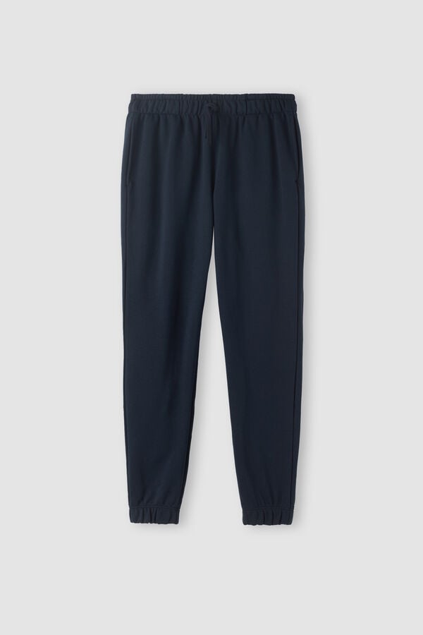 Intimssimi Full Length Lightweight Sweatpants Blue | GSGUC28203