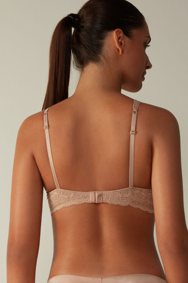 Intimssimi Giorgia Balconette Bra in Lace Natural | ASGDF11810