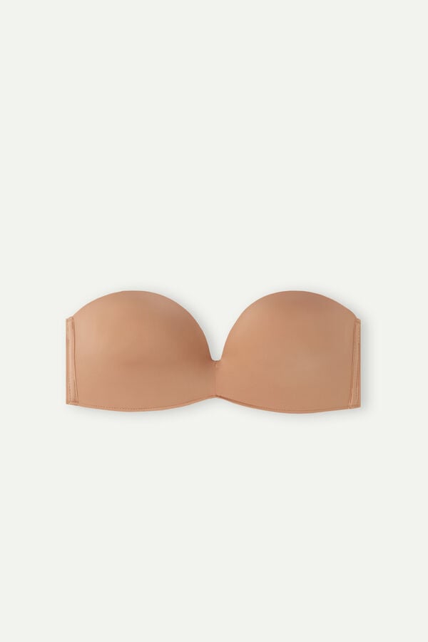 Intimssimi Laura Bandeau Bra in Ultralight Microfiber Natural | SGQCS97325