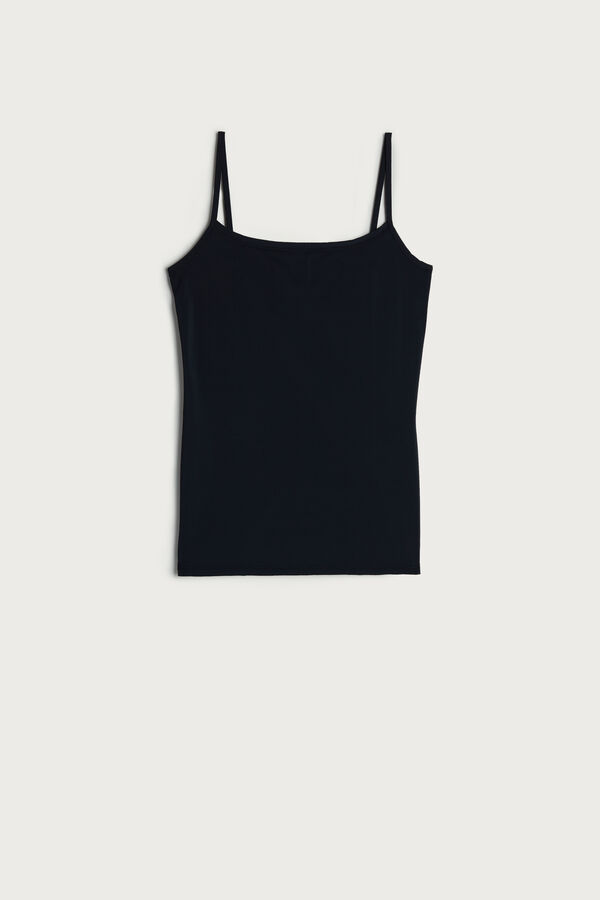 Intimssimi Light Microfiber Cami Black | SGEAH25688