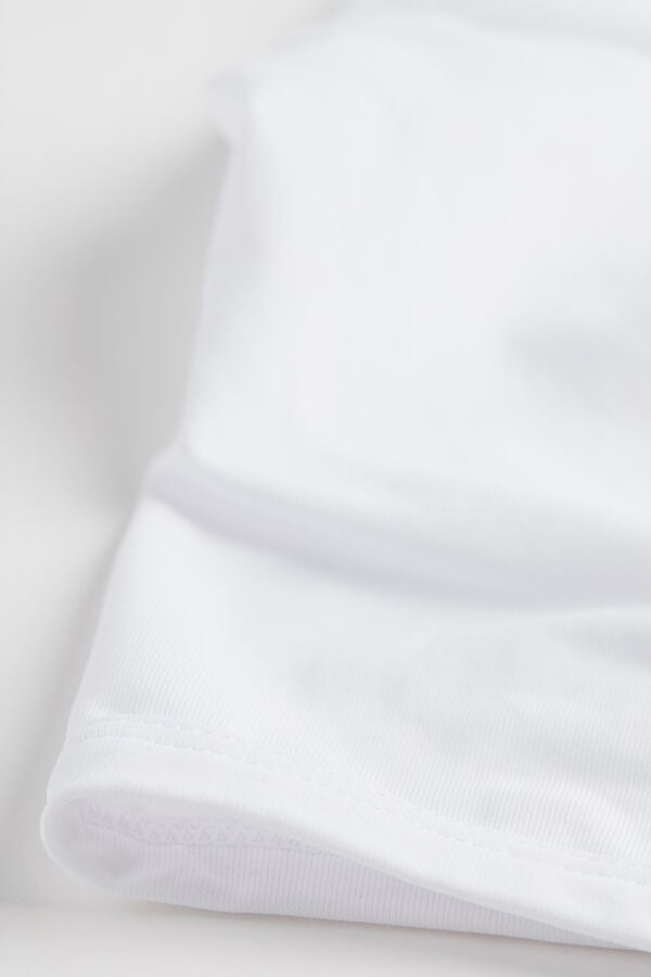 Intimssimi Microfiber T-shirt White | BSGSO54922