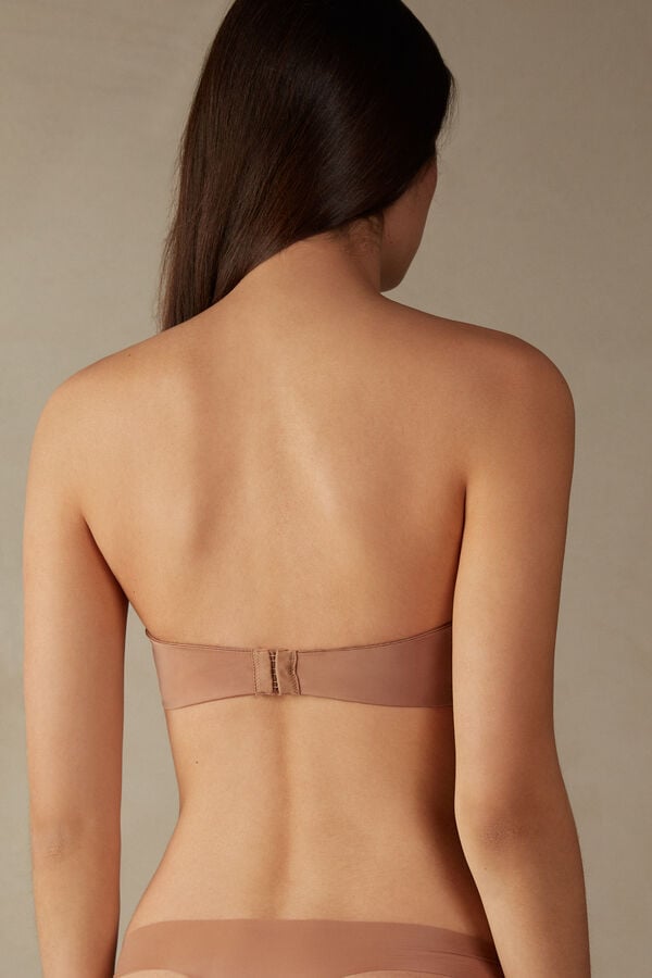 Intimssimi Monica Bandeau Bra in Ultralight Microfiber Natural | SGEAH19031