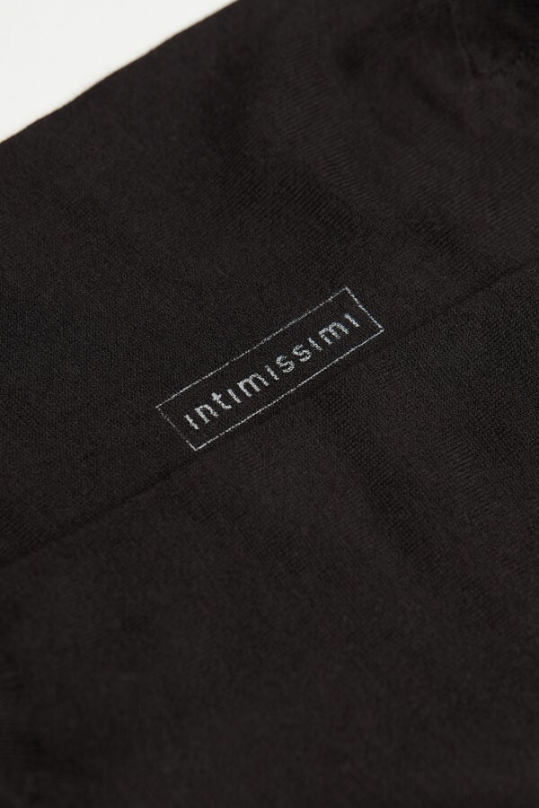 Intimssimi No-show Socks in Supima® Cotton Black | SGZDE38277