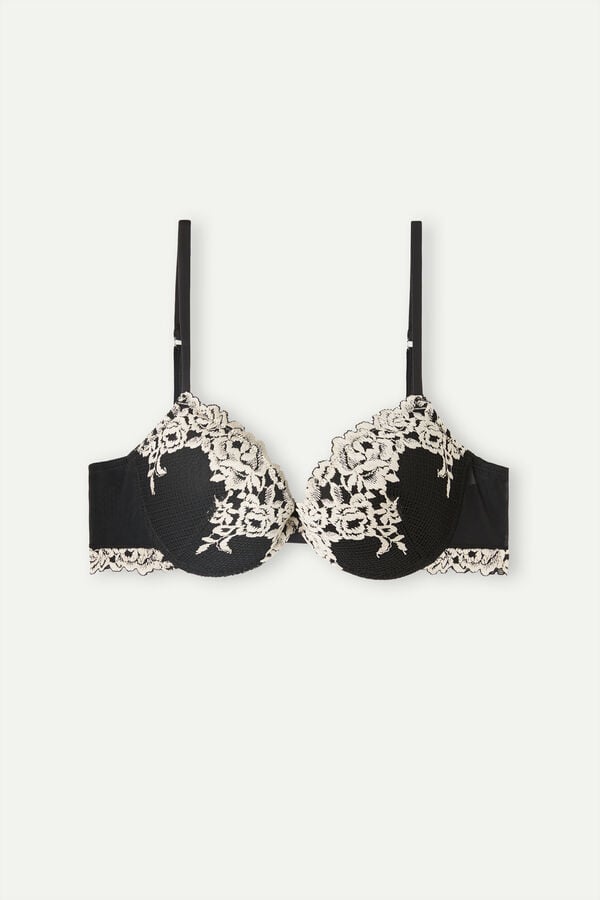 Intimssimi Pretty Flowers Bellissima Push-up Bra Multicolor | PSGQX66805