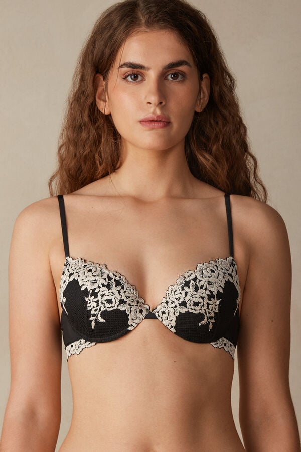 Intimssimi Pretty Flowers Bellissima Push-up Bra Multicolor | PSGQX66805