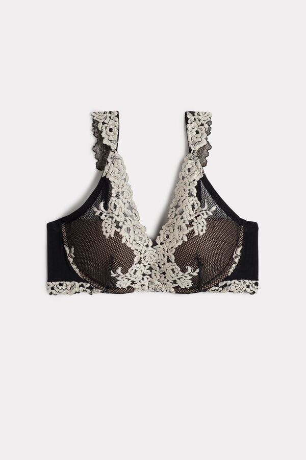 Intimssimi Pretty Flowers Giorgia Balconette Bra Multicolor | SSGNY14554