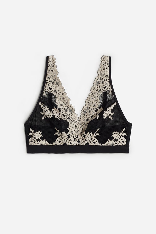 Intimssimi Pretty Flowers Lara Triangle Bra Multicolor | ASGDF49025