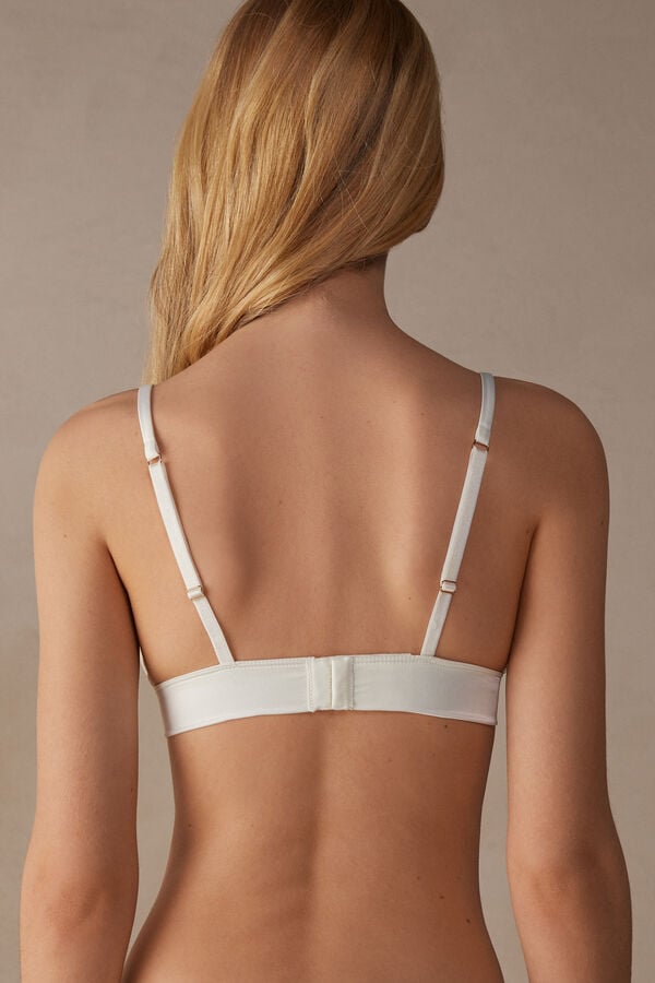 Intimssimi Pure Charme Triangle Bra White | SGDYB76998