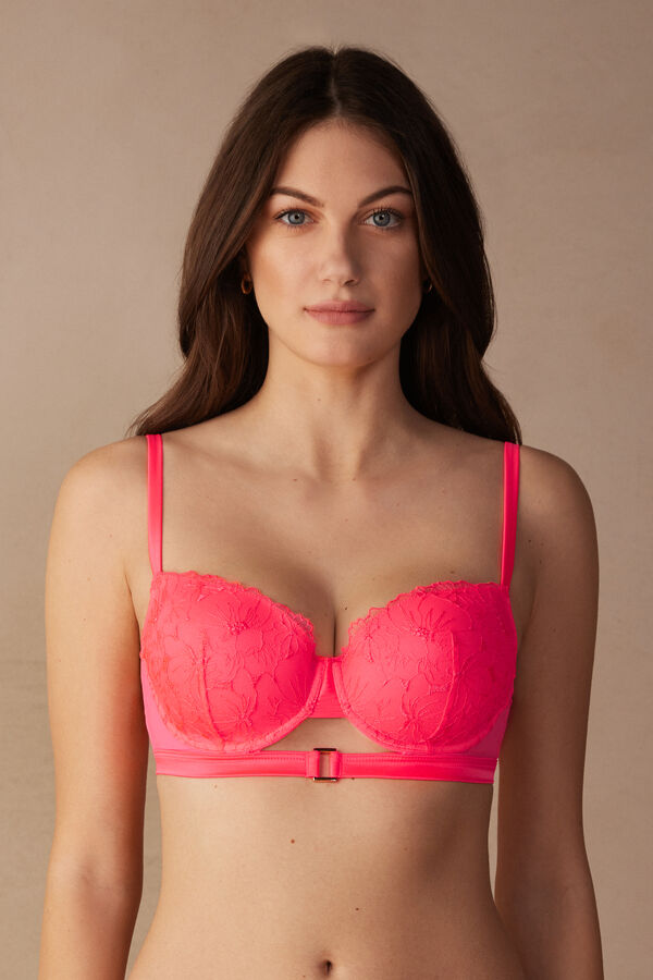 Intimssimi Pure Joy Sofia Balconette Bra Pink | SGXBR69590