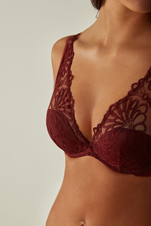 Intimssimi Romantic Life Giorgia Balconette Bra Red | ASGDF35856