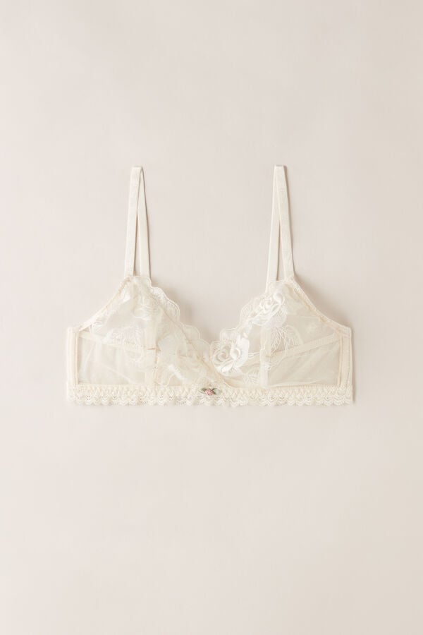 Intimssimi Scent of Roses Emma Triangle Bra Natural | TSGWZ25039