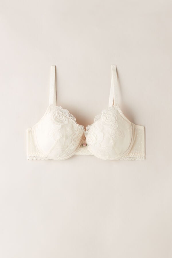 Intimssimi Scent of Roses Francesca Balconette Bra Natural | SSGNY78458