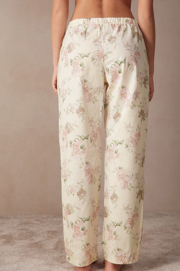 Intimssimi Scent of Roses Full Length Cotton Cloth Pants Print | DSGVO32394