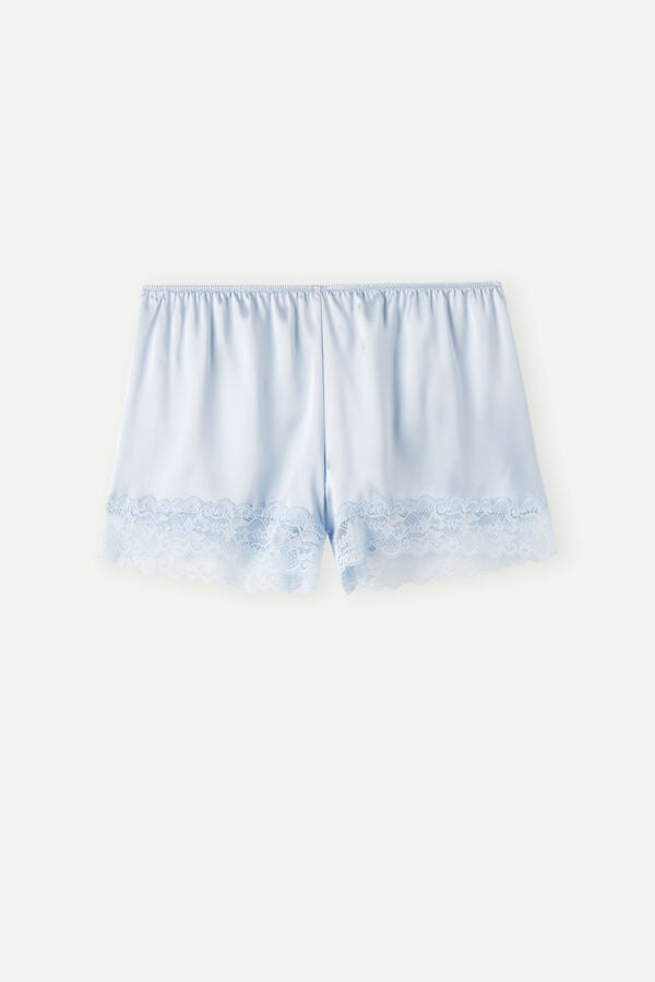 Intimssimi Silk Shorts Blue | SGXBR28666