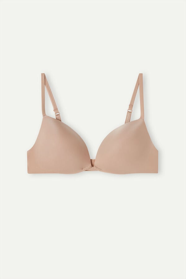 Intimssimi Silvia Push-up Bra in Ultralight Microfiber Natural | GSGEC24673