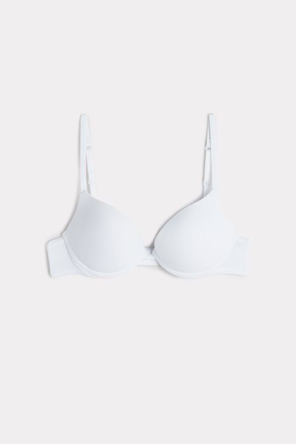 Intimssimi Simona Microfiber Super Push-Up Bra White | DSGVO66092